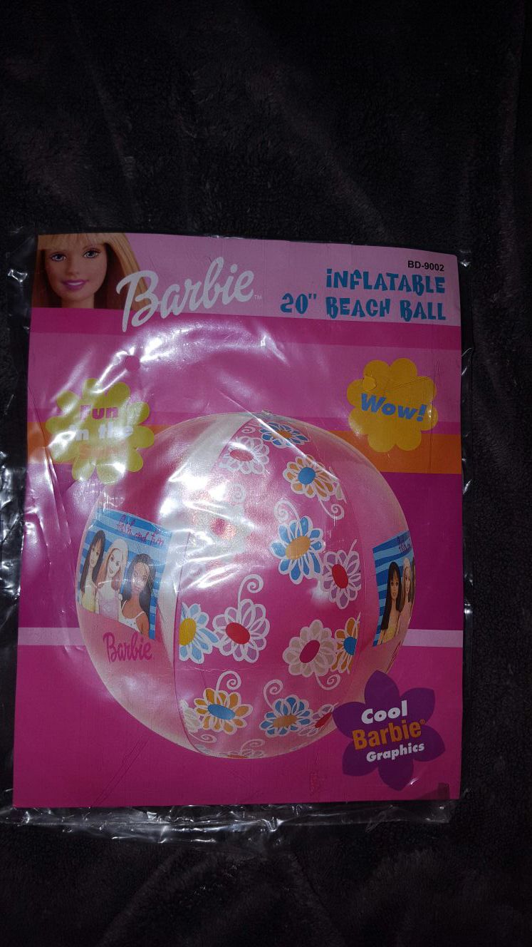 Collectible Barbie Beach Ball