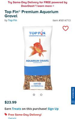 Gravel for fish tank