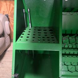 John deere  triangle  tool box