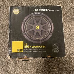 Kicker 12” Sub