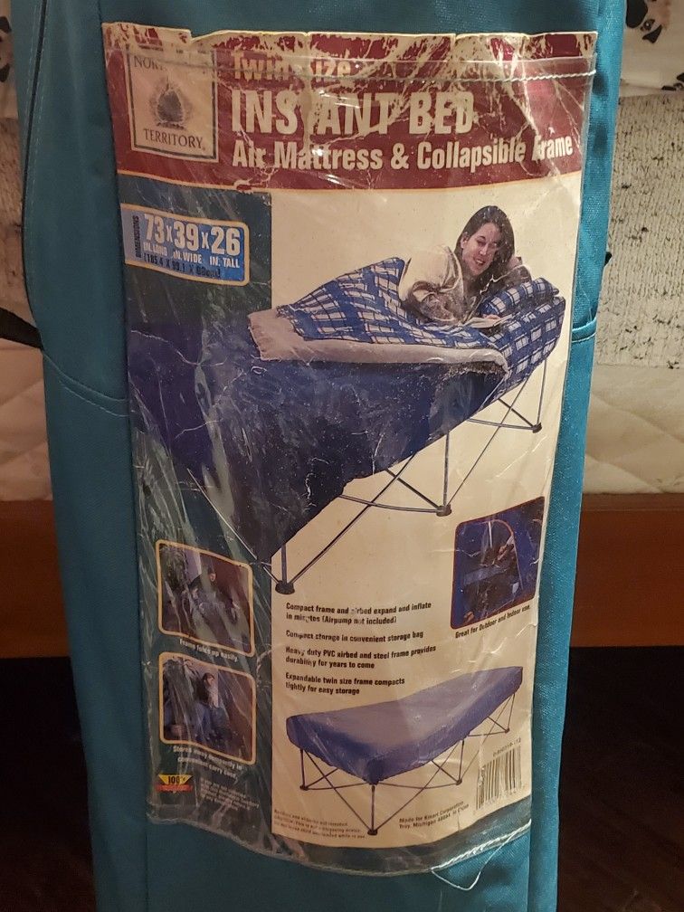 Northern Territory Twin Instant Bed Air Mattress and Frame