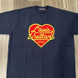 Louis Vuitton x Nigo Intarsia Jacquard Heart Crewneck Size M