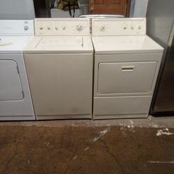 Kenmore King Size Capacity Washer And Dryer Set Comes With A 90-day Warranty Price To Sell