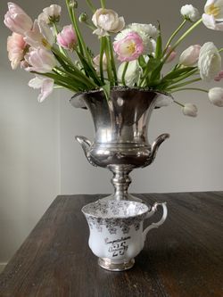 Royal Albert Bone China England 25th Anniversary Tea Cup  