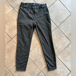 GAP Women's Charcoal Skinny Jeans