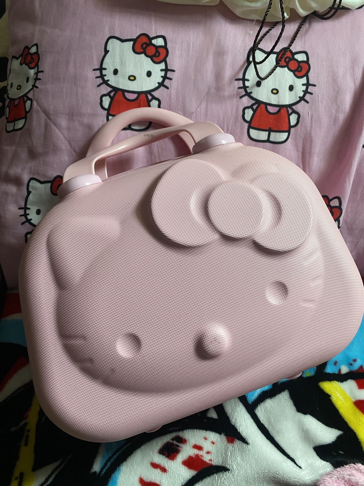 Hello kitty luggage carry bag