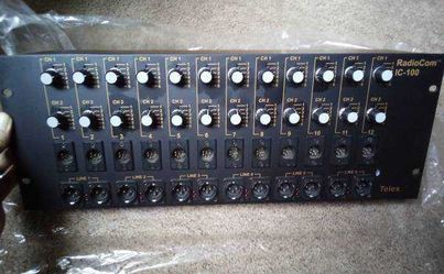 Telex RadioCom IC-100, 6 Channel Source Assign PanelÂ