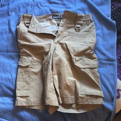 LAPG Tactical Cargo Shorts – Khaki Utility Style
