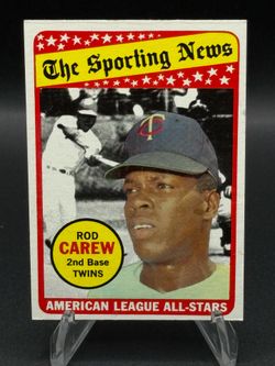 1969 Topps The Sporting News American League All-Stars #419 Rod Carew