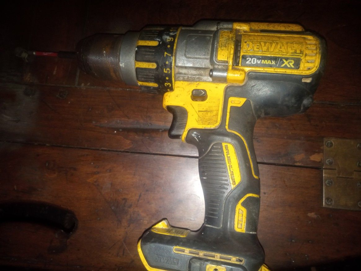 Impact Drill Works Good Bare Tool