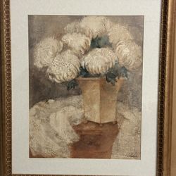 Wall Decor -  Beautiful Flowers With Vase