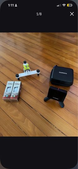 GARMIN R10 GOLF LAUNCH MONITOR SETUP- with accessories