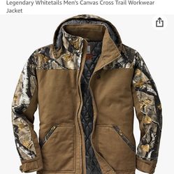 Legendary Whitetails Men's Canvas Cross Trail Workwear Jacket
