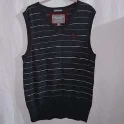American Eagle Outfitters Striped Sweater Vest Size M 