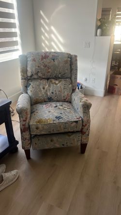 Electric Recliner- floral armchair