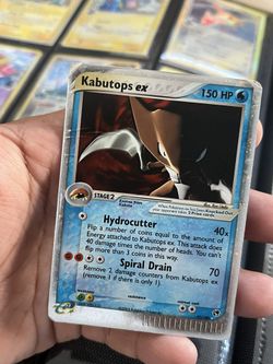 kabutops holographic pokemon card value Holo Rare Nintendo Japanese Vintage Old Back F/S C-4 Stage 2 Kabutops ex Sandstorm 97/100 Holo