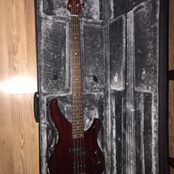 Yamaha TRBX304 4 String Bass, Wolf Pack Case, Dean Markly Amp