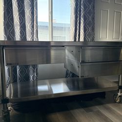 Commercial Stainless Steel Food Prep Table