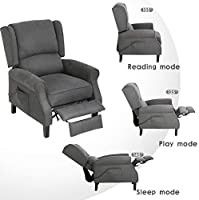 Gray Massage Recliner
