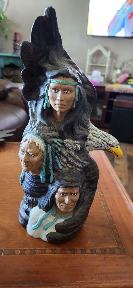 Native American Statue 