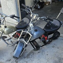 2 Mini Classic 90s 50cc Choppers