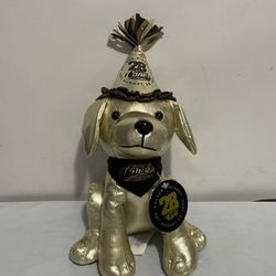 NEW 2025 Raising Cane’s Golden 28th Birthday Puppy Plush Sealed Limited Edition