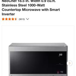 Microwave Lg 1000wts
