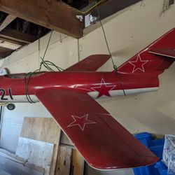 Mig. Old School Airplane No Motor. 100.00. Large