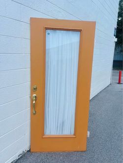 Exterior Full Glass Door 36x79.25