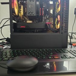 Gaming pc desktop computer ryzen 7, rx vega 56, 16 gb ram, nvme, hdd, wifi argb bundle