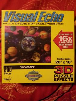 3D puzzle - solar system