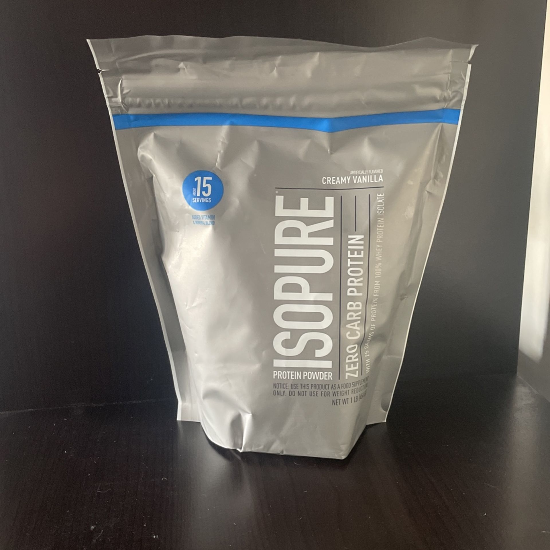 ISOPURE CREAMY VANILLA-zero Carb Protein