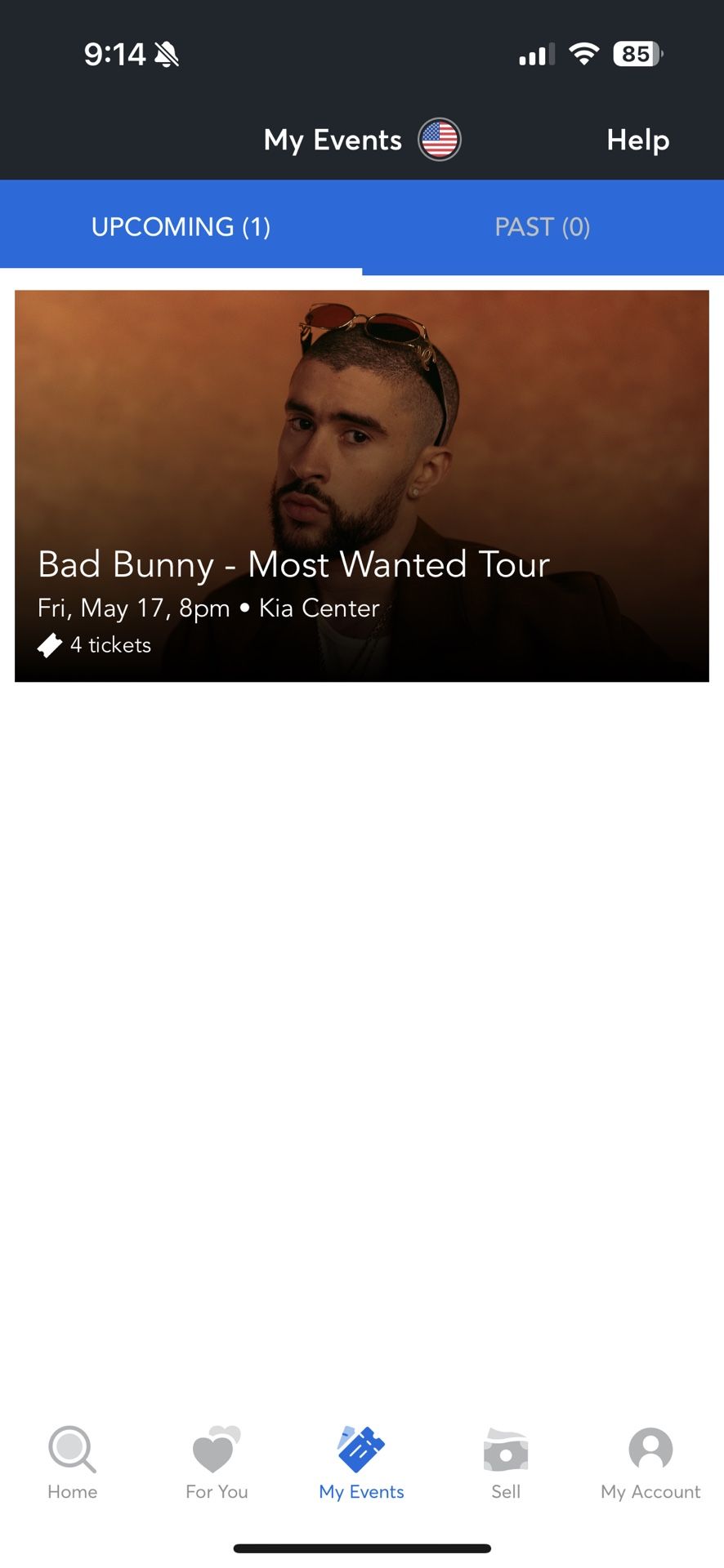 Bad Bunny Tickets 