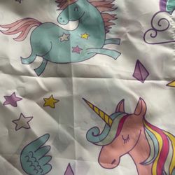 Unicorn Rainbow Shower Curtain