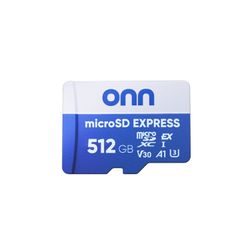 Onn MicroSDXC Express Card – 512GB