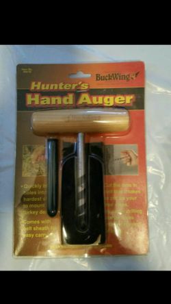 Buckwing tree step auger