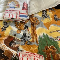 Star Wars Return of the Jedi themed single-bedding set. Single Bedding Set - includes cotton comforter