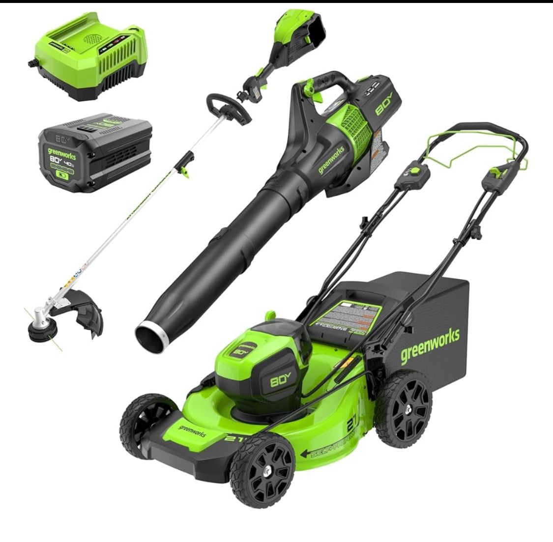 Greenworks Lawn Mower. Unopened