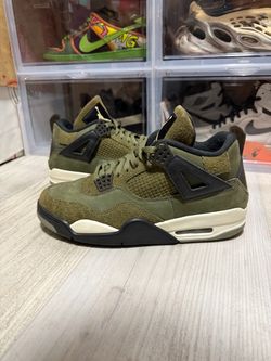 Air Jordan 4 Retro Craft Olive