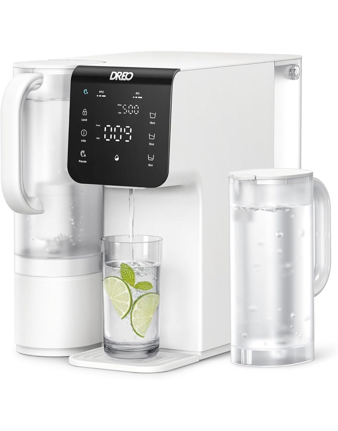 Reverse Osmosis Water Filter Countertop, 7-Stage RO Water Filtration System