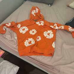 Denim Tears Hoodie Orange