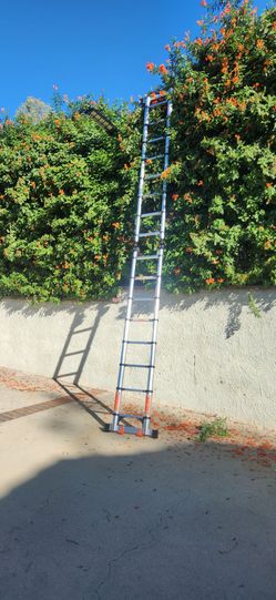 brand new 16.5 ft multi extendable ladder