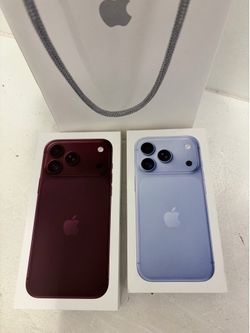 Apple iPhone 18 pro glacier $1350 or iPhone 18 pro max burgundy $1600 unlocked brand new I can come to you