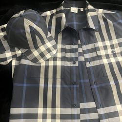 Men’s Authentic Burberry Shirt Large 