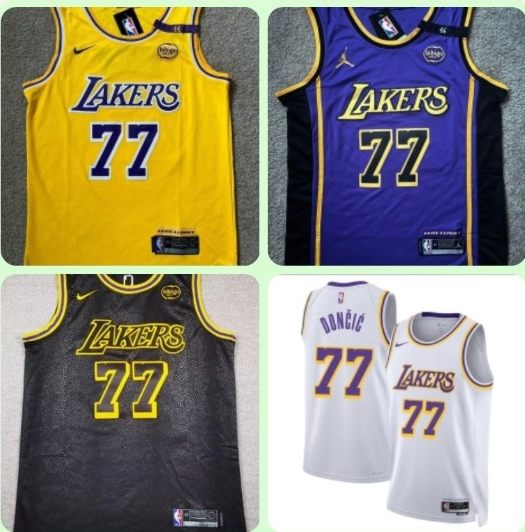 LUKA LAKERS BASKETBALL JERSEY $50. CASH PLEASE