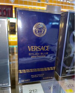 Dylan blue pour Homme 3.4 Oz EDT by Versace cologne for Men