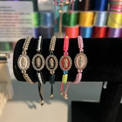 Virgen mary Bracelets Custom Made