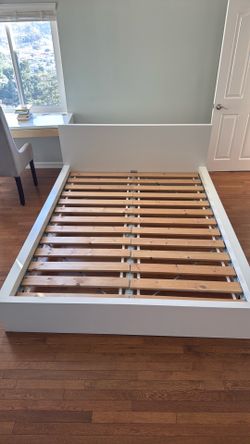 IKEA sultan lade Queen bed frame