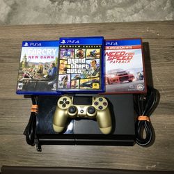 Sony playStation 1tb Ps4 Controller And gta V