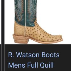 Genuine Ostritch boots size 12